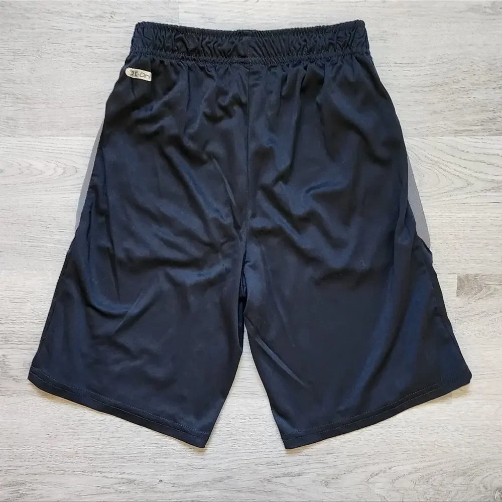 RBX Boy's Athletic Activewear Casual Everyday Pull On Black Shorts Small S 8